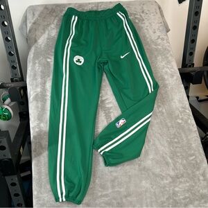 Boston Celtics Zoned Men's Nike Dri-FIT NBA Pants Color Green Size Medium